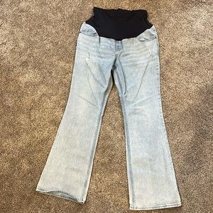 Old Navy Maternity Light Wash Maternity Jean 14 long